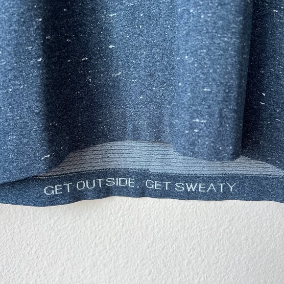 Lululemon Heather Slate Gray Metal Vent Tech Short Sleeve Tee Size L - Picture 4 of 5